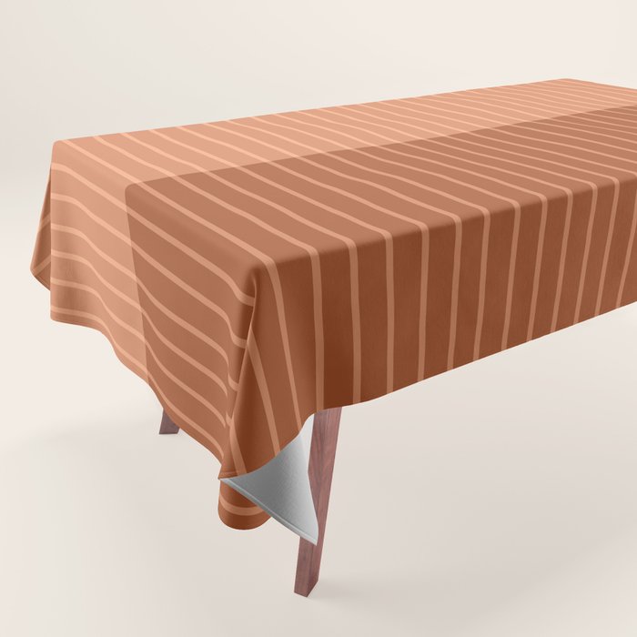 Color Block Lines XXXVIII Tablecloth Gallery Image 1