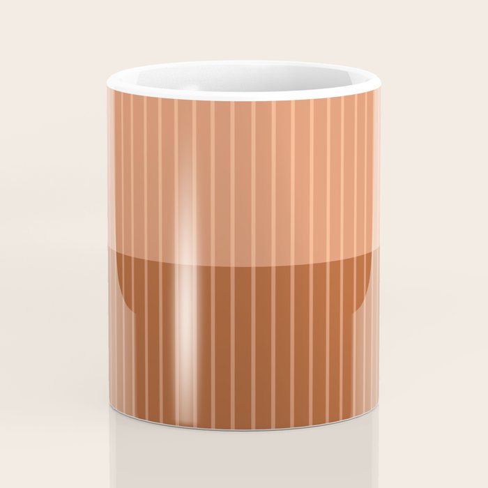 Color Block Lines XXXVIII Coffee Mug Gallery Image 4