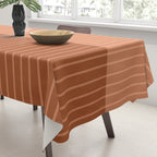 Color Block Lines XXXVIII Tablecloth Gallery Image 3
