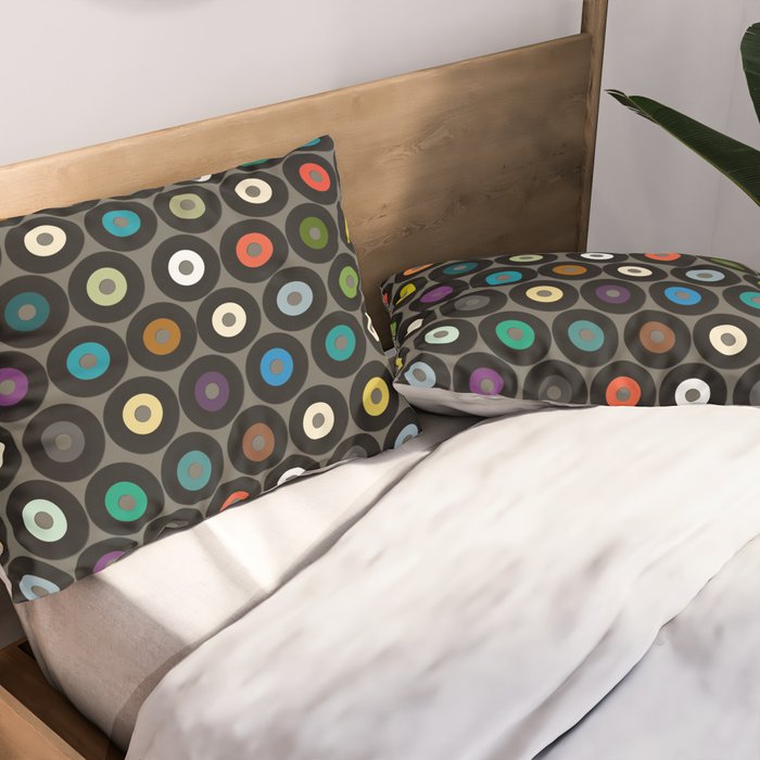 VINYL metal Pillow Sham Gallery Image 2