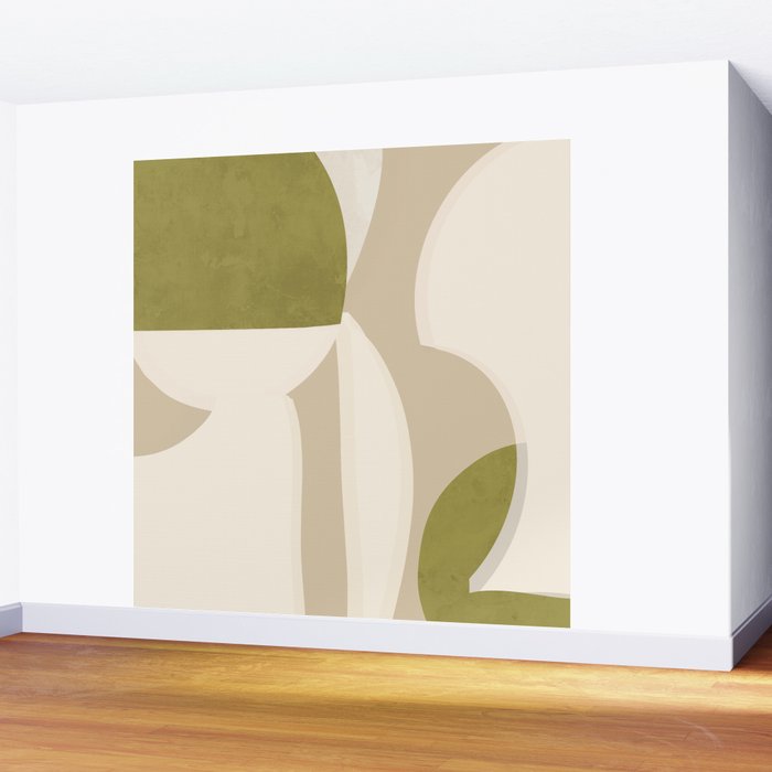 Minimal Abstraction 4 Wall Mural Gallery Image 2