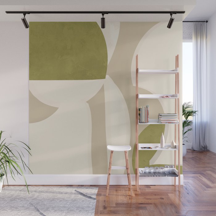 Minimal Abstraction 4 Wall Mural Gallery Image 1