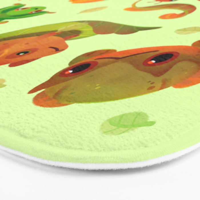 Leaf mimics Bath Mat Gallery Image 3