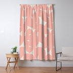 Contemporary Geometric Shapes - Soft Pink Window Curtain Gallery Image 5