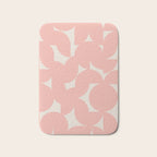 Contemporary Geometric Shapes - Soft Pink Bath Mat Gallery Image 1