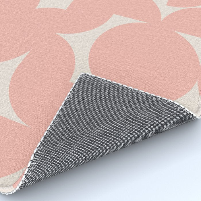 Contemporary Geometric Shapes - Soft Pink Rug Gallery Image 4