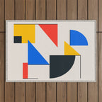 BAUHAUS 05: Exhibition 1923 | Mid Century Series  Outdoor Rug Gallery Image 1