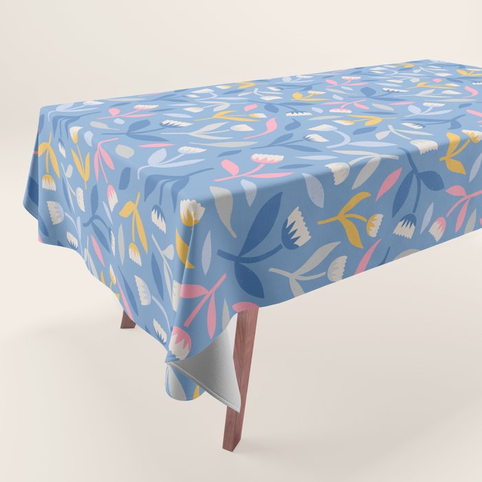 Keep Going, Keep Growing - Blue Tablecloth Gallery Image 1