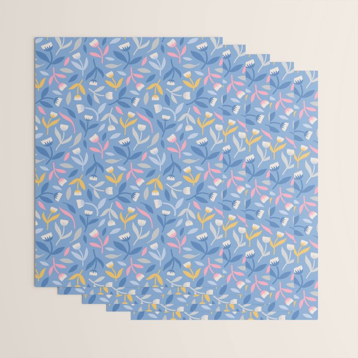 Keep Going, Keep Growing - Blue Wrapping Paper Gallery Image 3