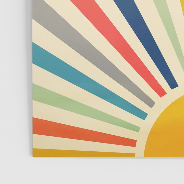 Sun Retro Art III Poster Gallery Image 3