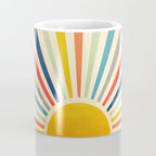 Sun Retro Art III Coffee Mug Gallery Image 4