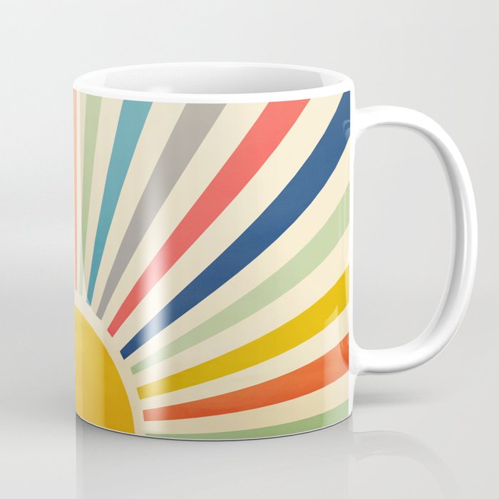 Sun Retro Art III Coffee Mug Gallery Image 1