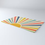 Sun Retro Art III Rug Gallery Image 3
