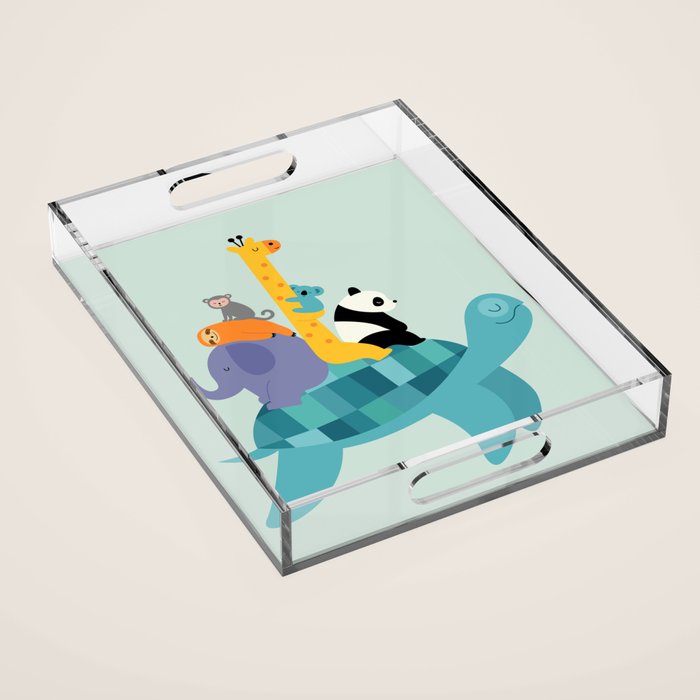Travel Together Acrylic Tray Gallery Image 1