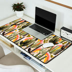 Cactus Collage Print Desk Mat Gallery Image 2