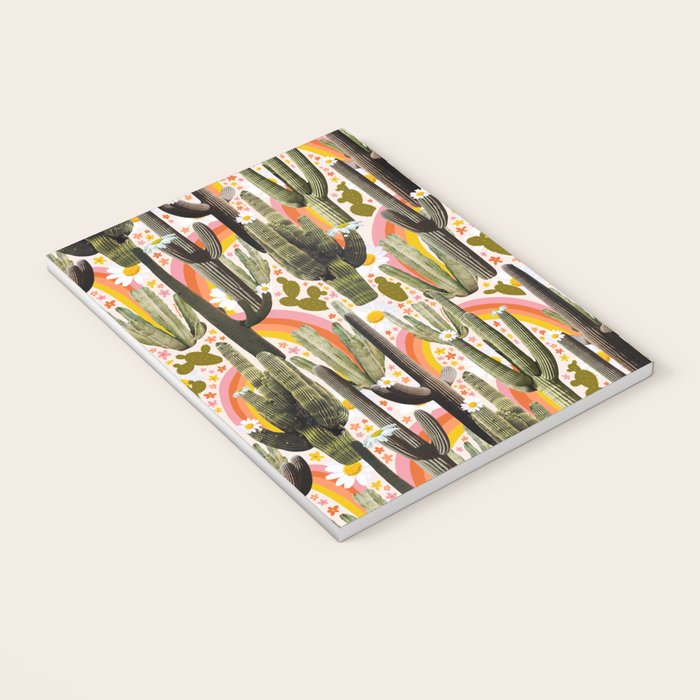 Cactus Collage Print Notebook Gallery Image 3