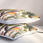 Cactus Collage Print Pillow Sham Gallery Image 3