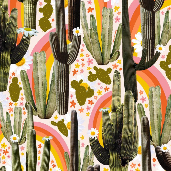 Cactus Collage Print Coffee Mug Gallery Image 2