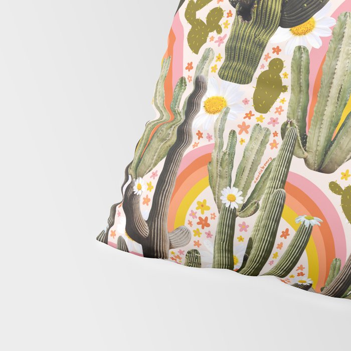 Cactus Collage Print Pillow Sham Gallery Image 4