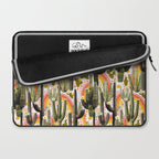 Cactus Collage Print Laptop Sleeve Gallery Image 2