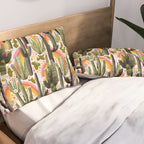Cactus Collage Print Pillow Sham Gallery Image 2