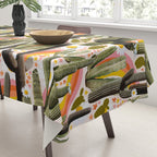 Cactus Collage Print Tablecloth Gallery Image 3
