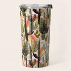 Cactus Collage Print Travel Mug Gallery Image 2