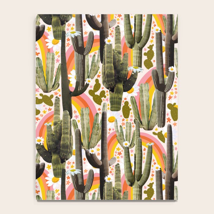 Cactus Collage Print Notebook Gallery Image 4