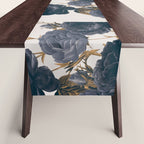 blue flowers Table Runner Gallery Image 1