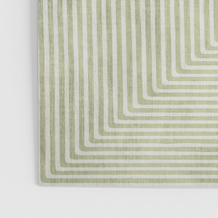 Light Green Lines Neutral Geometric Artwork Poster Gallery Image 3