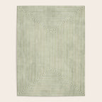 Light Green Lines Neutral Geometric Artwork Poster Gallery Image 4