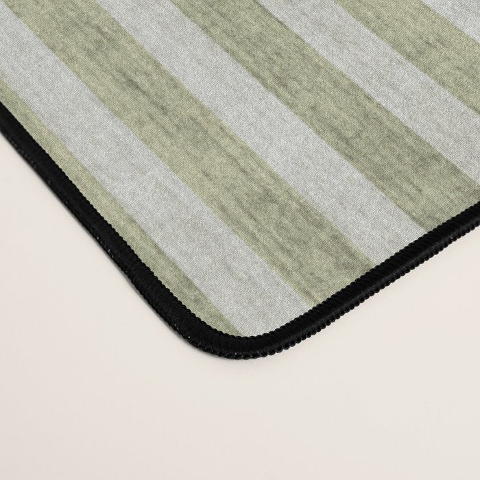 Light Green Lines Neutral Geometric Artwork Desk Mat Gallery Image 4