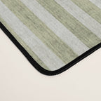 Light Green Lines Neutral Geometric Artwork Desk Mat Gallery Image 4