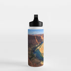 Stunning Horseshoe Bend, Colorado River, Glen Canyon scenic nature canyons photographic art print Water Bottle Gallery Image 3