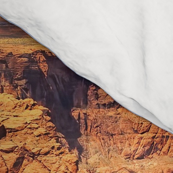 Stunning Horseshoe Bend, Colorado River, Glen Canyon scenic nature canyons photographic art print Comforter Gallery Image 4
