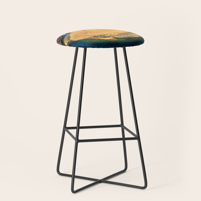Stunning Horseshoe Bend, Colorado River, Glen Canyon scenic nature canyons photographic art print Stool Gallery Image 1