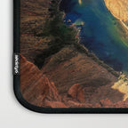 Stunning Horseshoe Bend, Colorado River, Glen Canyon scenic nature canyons photographic art print Laptop Sleeve Gallery Image 3