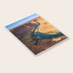 Stunning Horseshoe Bend, Colorado River, Glen Canyon scenic nature canyons photographic art print Notebook Gallery Image 3