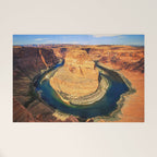 Stunning Horseshoe Bend, Colorado River, Glen Canyon scenic nature canyons photographic art print Welcome Mat Gallery Image 1