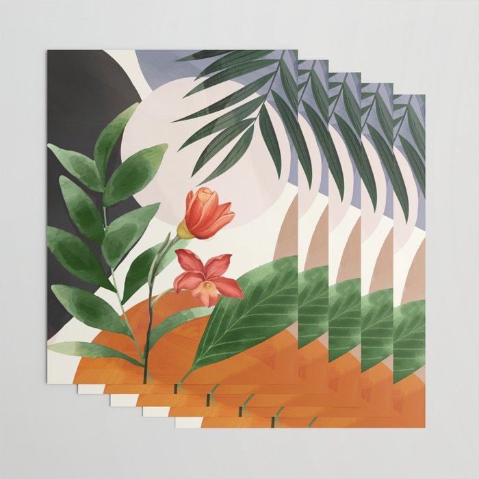 Abstract Tropical Art 12 Wrapping Paper Gallery Image 3