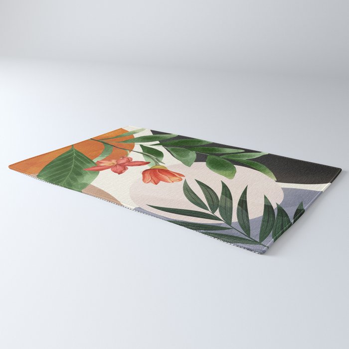 Abstract Tropical Art 12 Rug Gallery Image 3