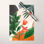 Abstract Tropical Art 12 Wrapping Paper Gallery Image 1