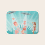 Flower Power // Spring is coming Bath Mat Gallery Image 1