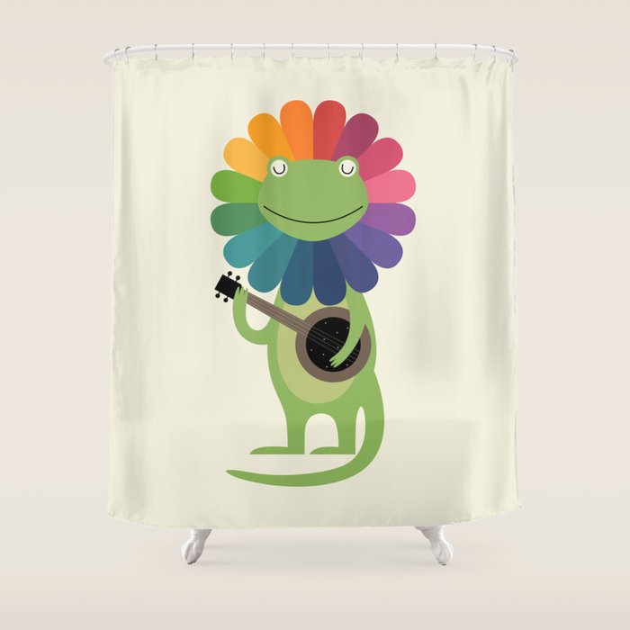 Good Day Shower Curtain Gallery Image 1