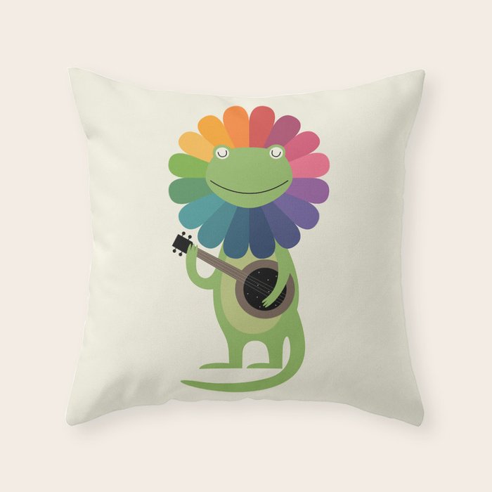 Good Day Throw Pillow Gallery Image 1