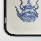 Blue Tea Pots Laptop Sleeve Gallery Image 3