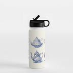 Blue Tea Pots Water Bottle Gallery Image 1