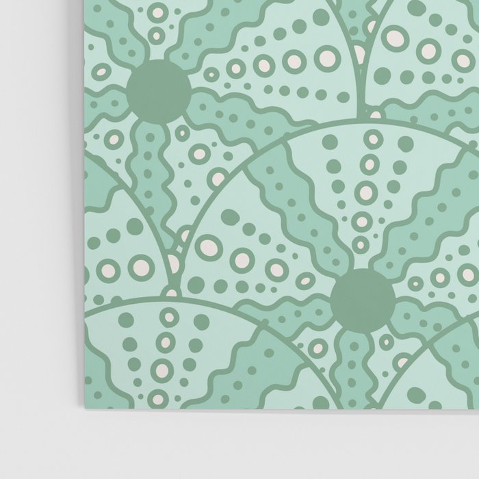 Sea Urchins - Aqua Blue Poster Gallery Image 3