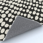 Irregular Polka Dot Pattern #2 Rug Gallery Image 4