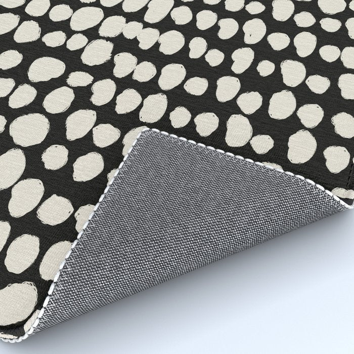 Irregular Polka Dot Pattern #2 Rug Gallery Image 4
